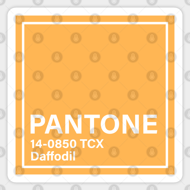 Pantone 14 0850 TCX Daffodil Pantone 14 0850 Tcx Daffodil Sticker pantone-14-0850-tcx-daffodil-pantone-14-0850-tcx-daffodil-sticker